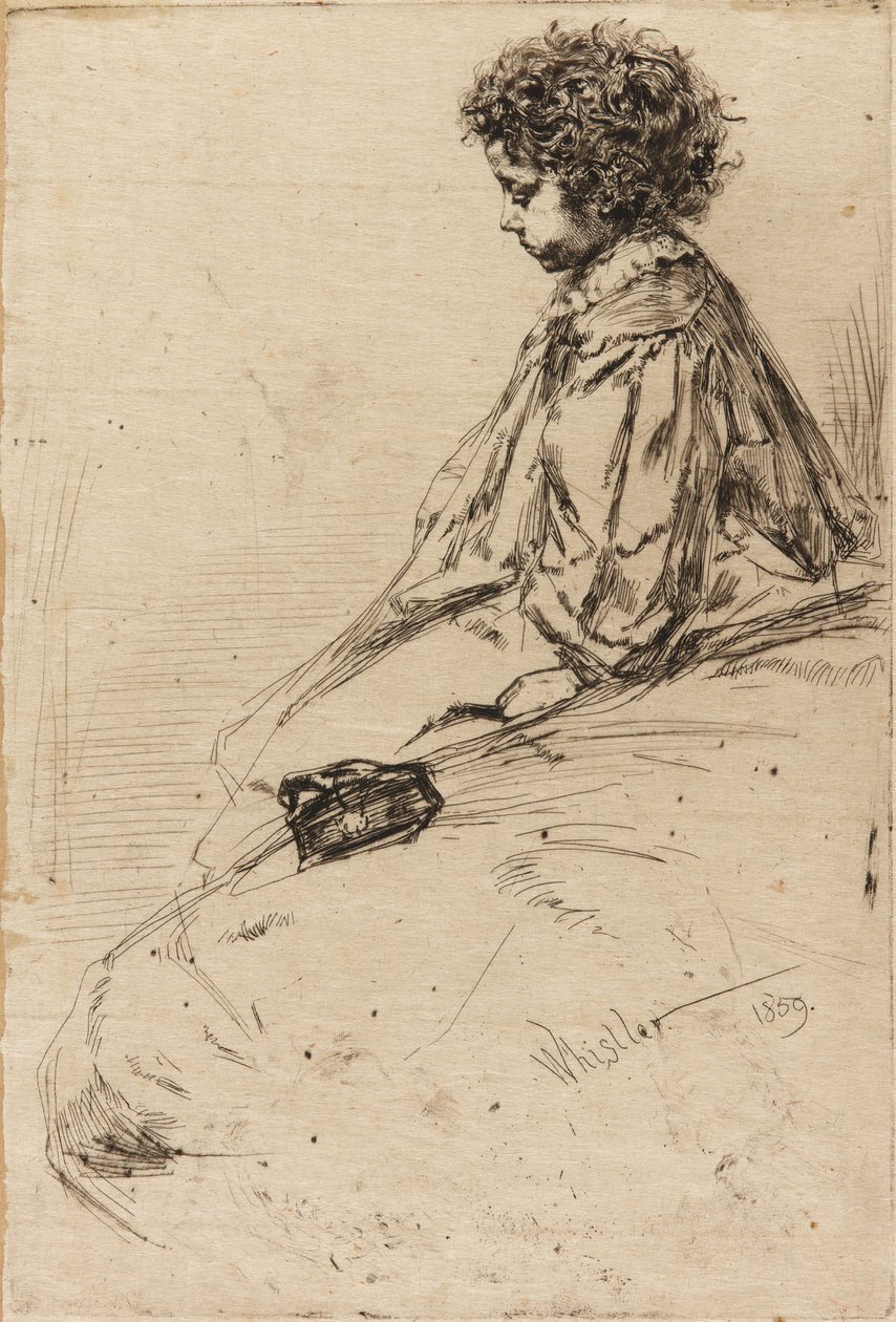 Bibi Lalouette von James Abbott McNeill Whistler