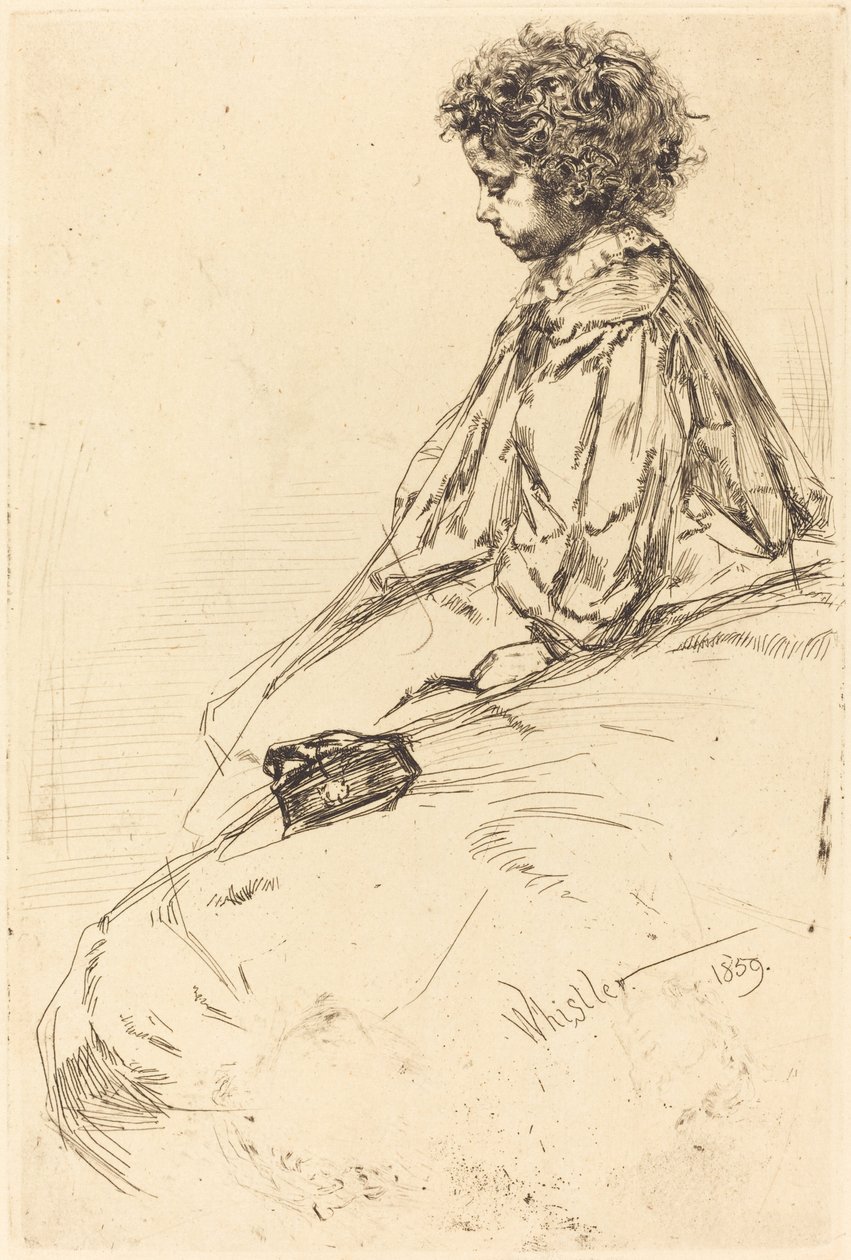 Bibi Lalouette von James Abbott McNeill Whistler