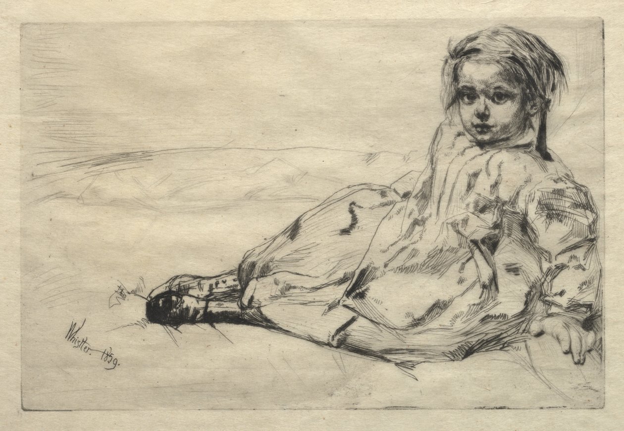 Bibi Valentin von James McNeill Whistler