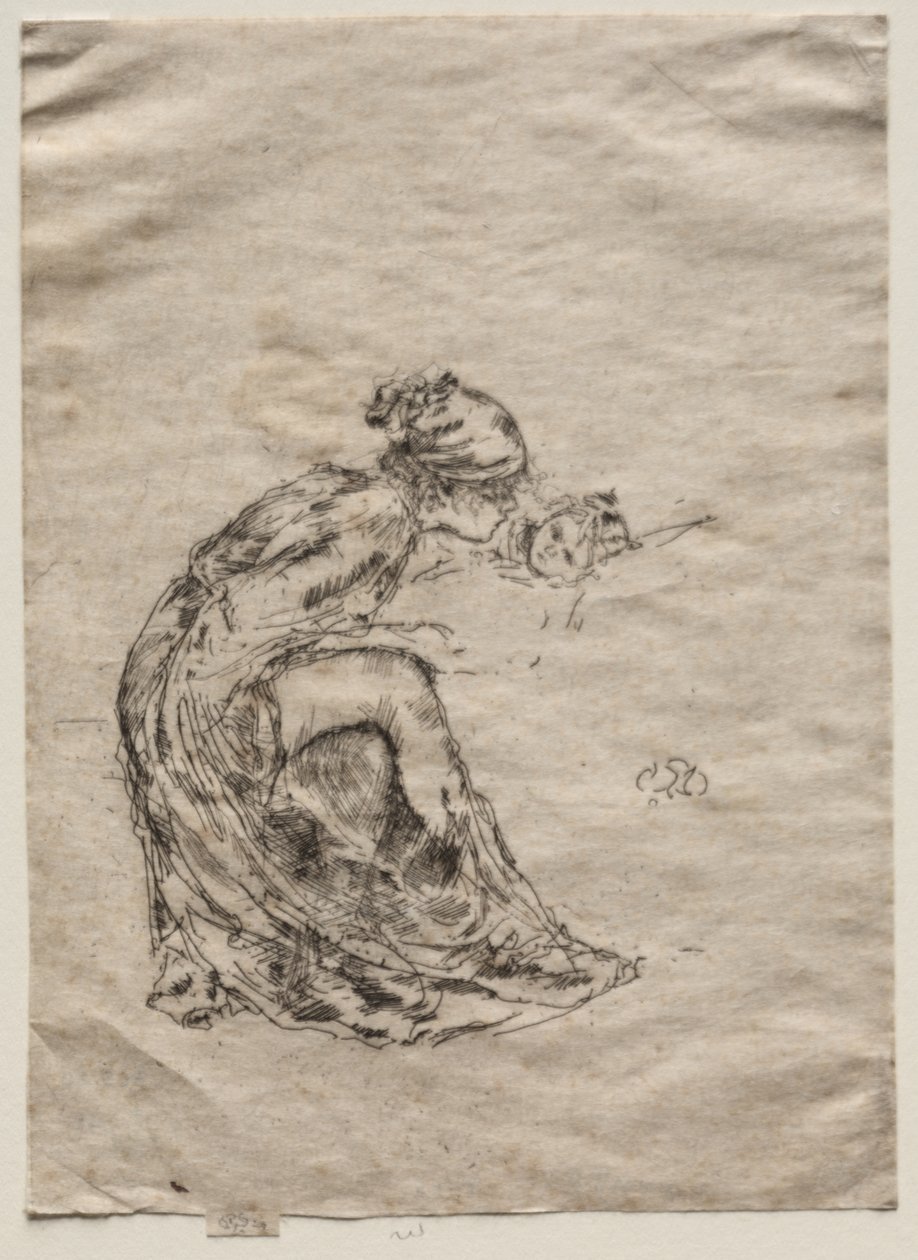 Kamee, Nr. 1 (Mutter und Kind) von James McNeill Whistler