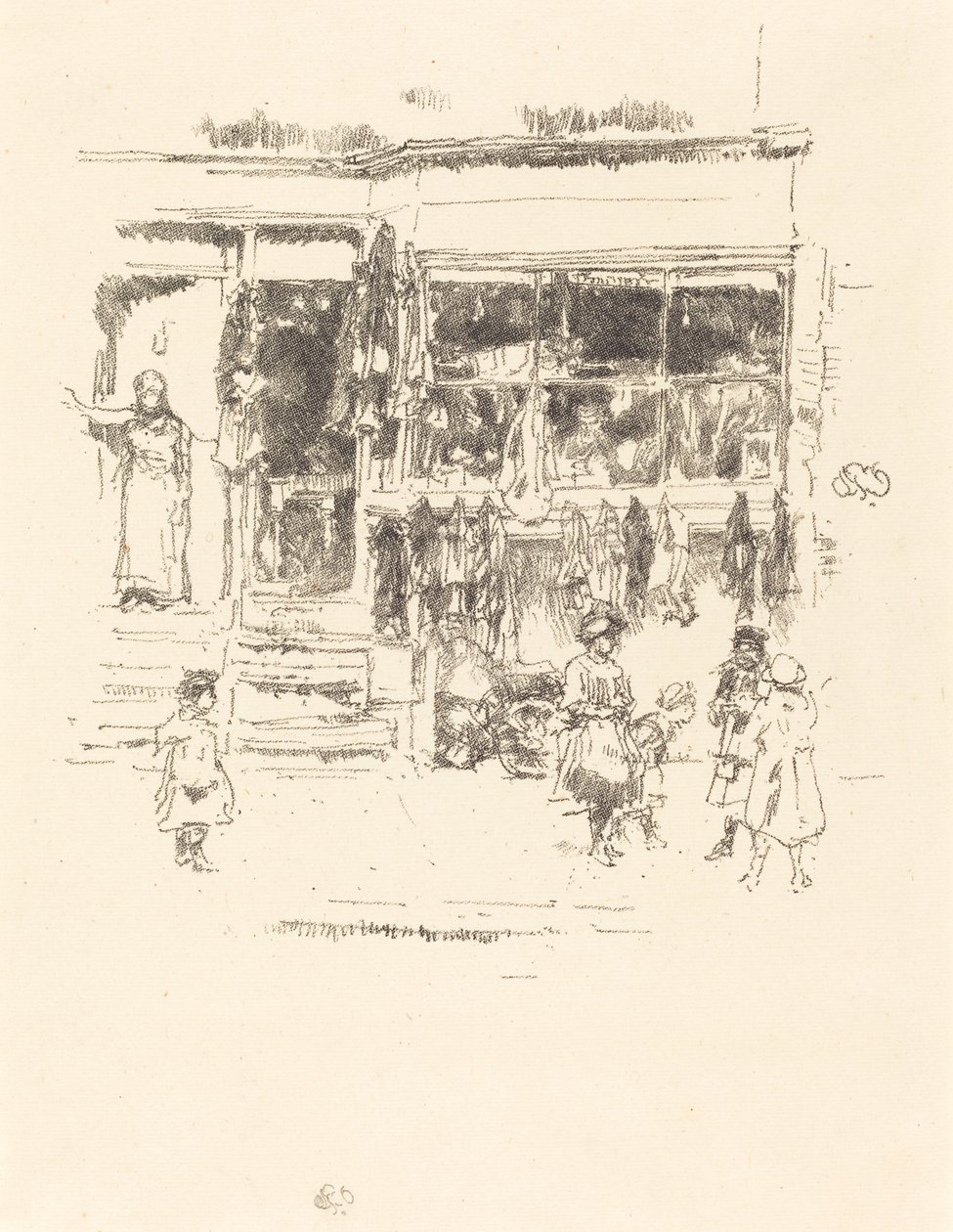 Chelsea Lumpen von James Abbott McNeill Whistler