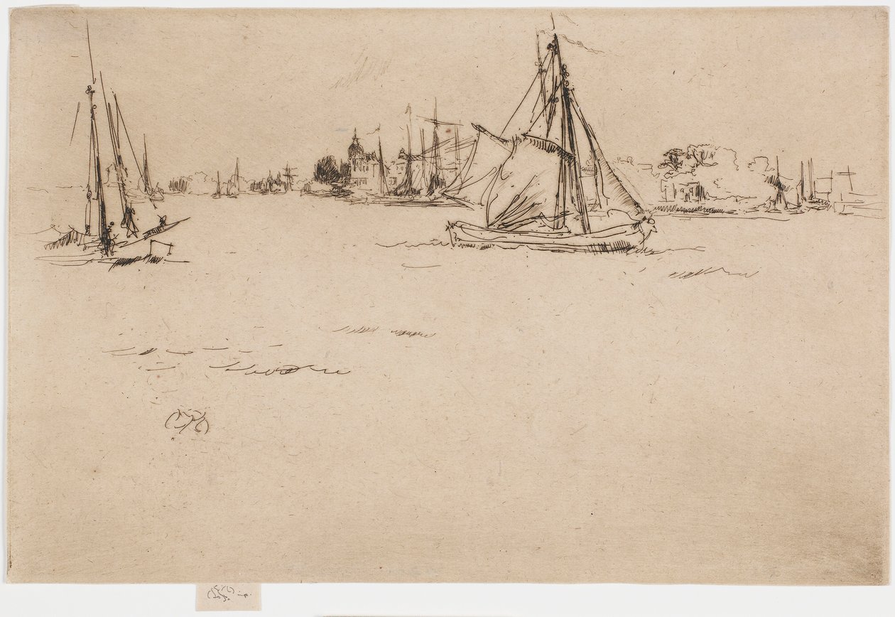 Dordrecht von James Abbott McNeill Whistler