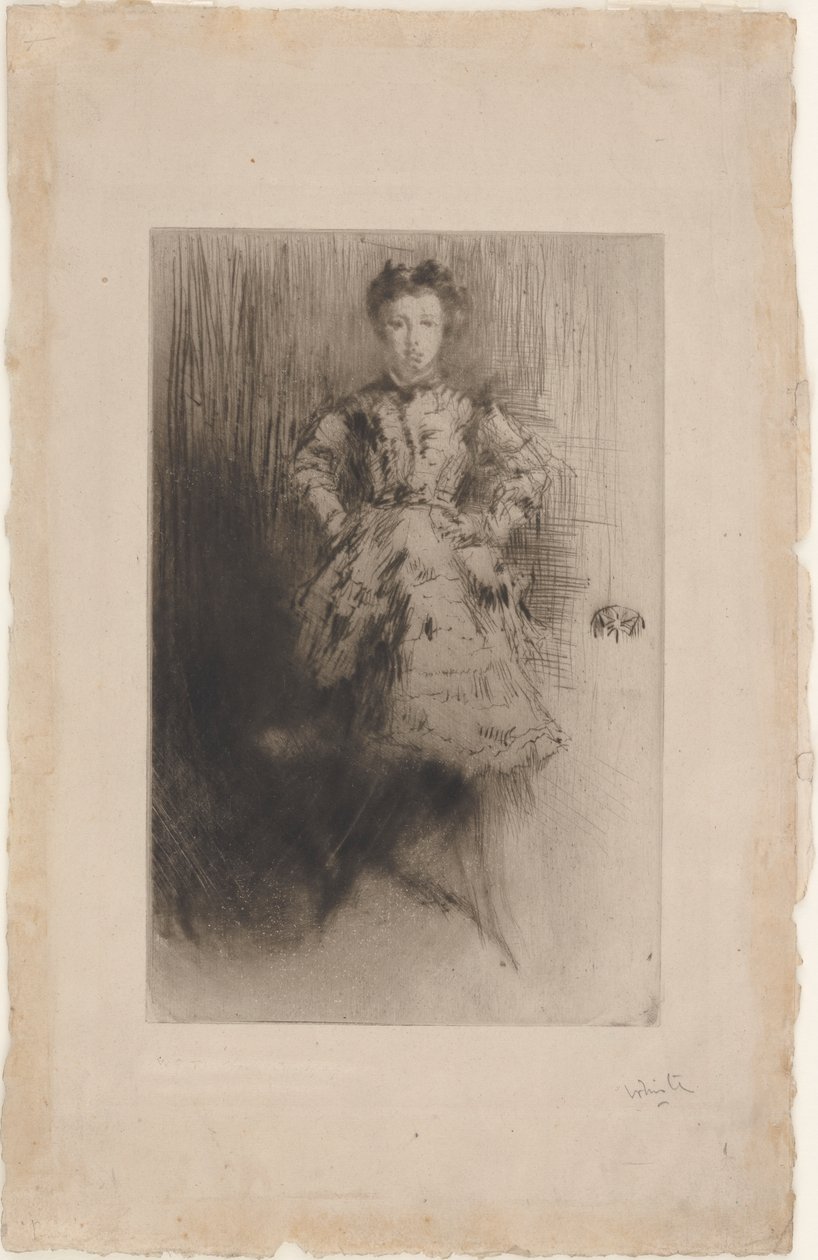 Elinor Leyland von James Abbott McNeill Whistler