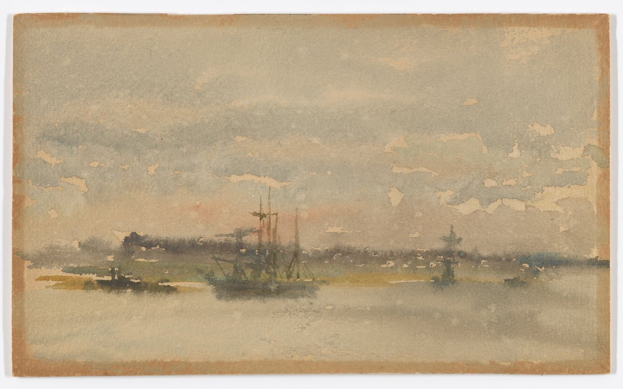 Erith – Abend von James Abbott McNeill Whistler