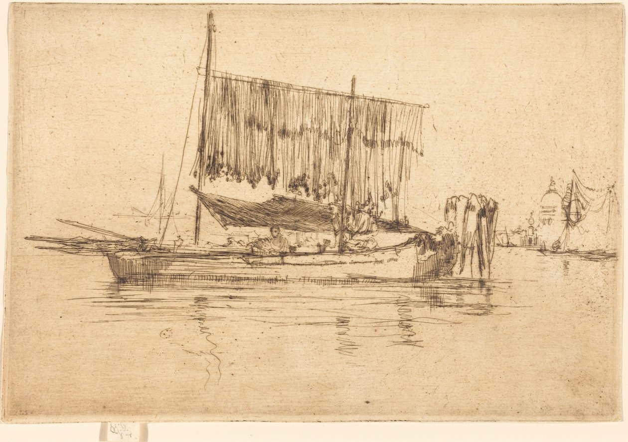Fischerboot von James McNeill Whistler