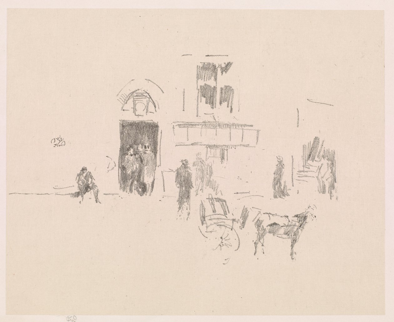 Gaiety Bühneneingang von James Abbott McNeill Whistler