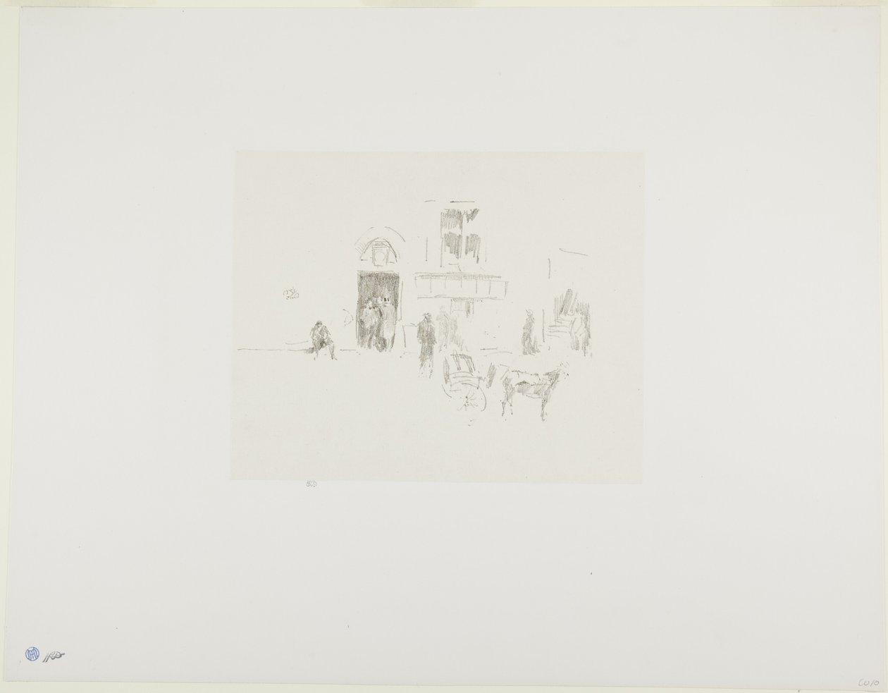 Gaiety Bühneneingang von James Abbott McNeill Whistler