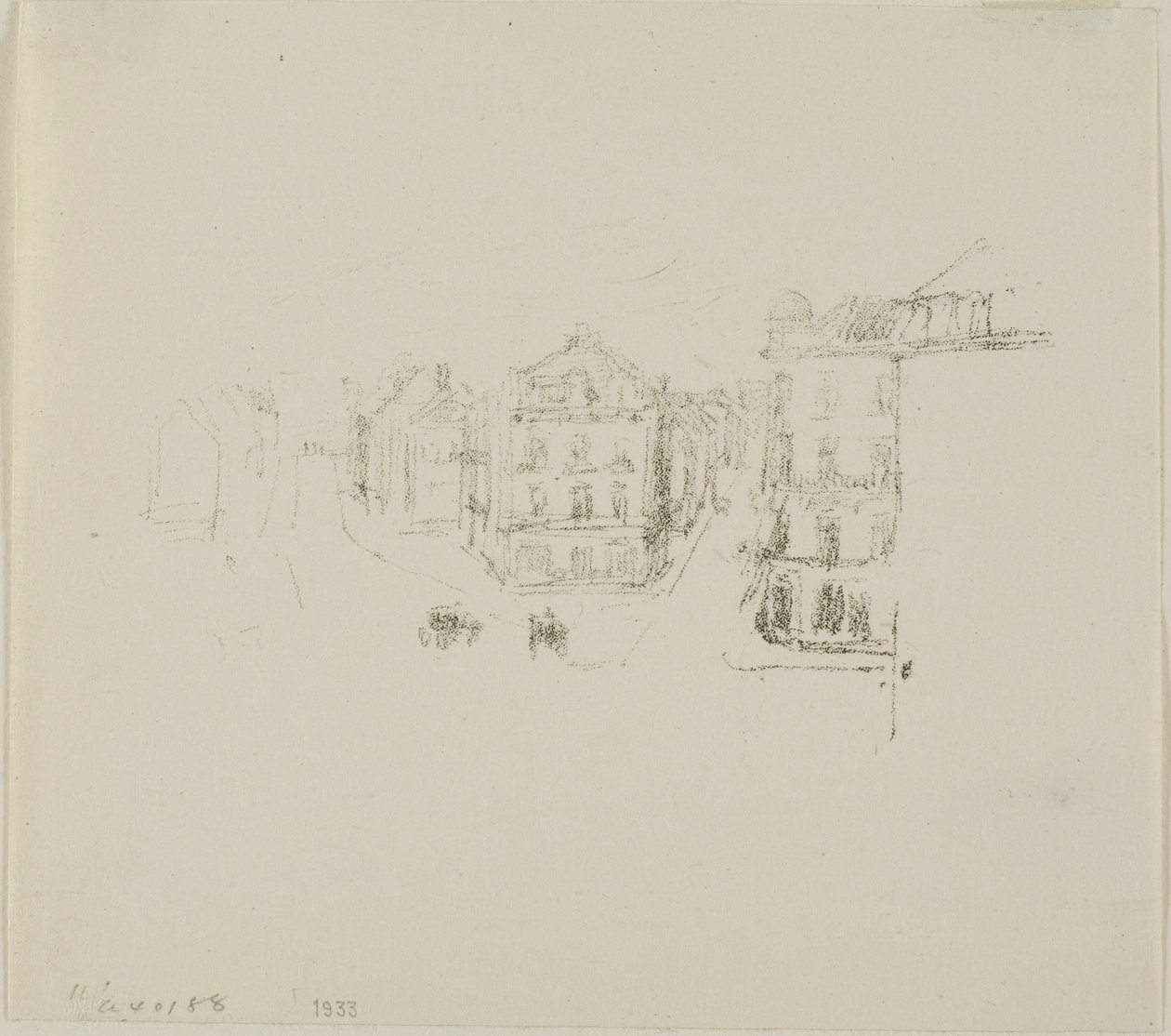 Grand Rue, Dieppe von James McNeill Whistler