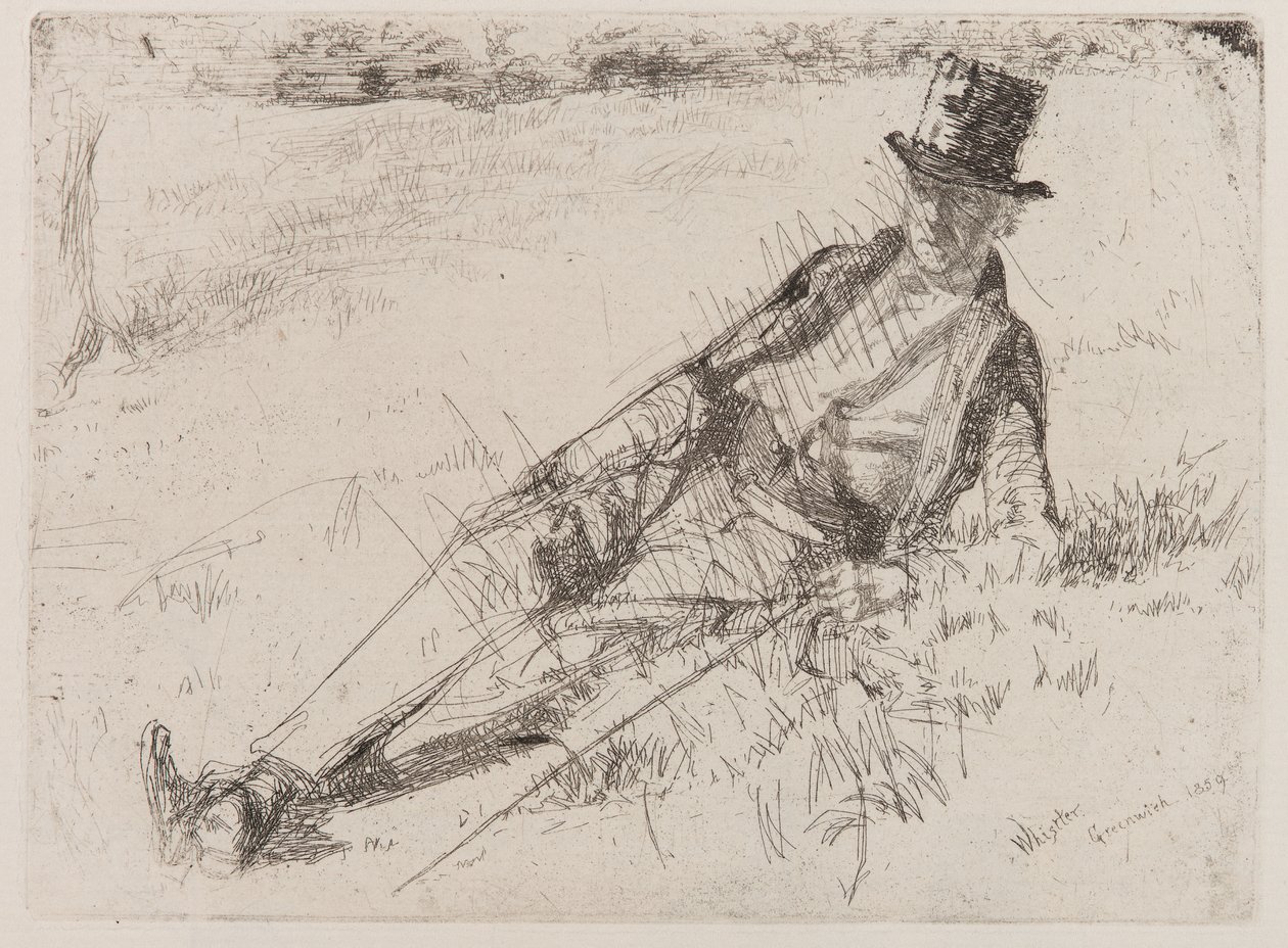 Greenwich-Pensionär von James Abbott McNeill Whistler
