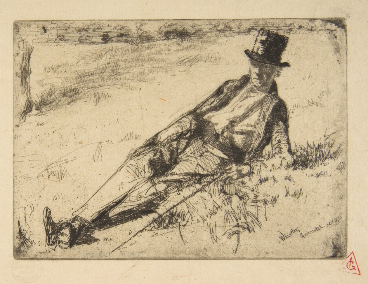 Greenwicher Pensionär von James McNeill Whistler