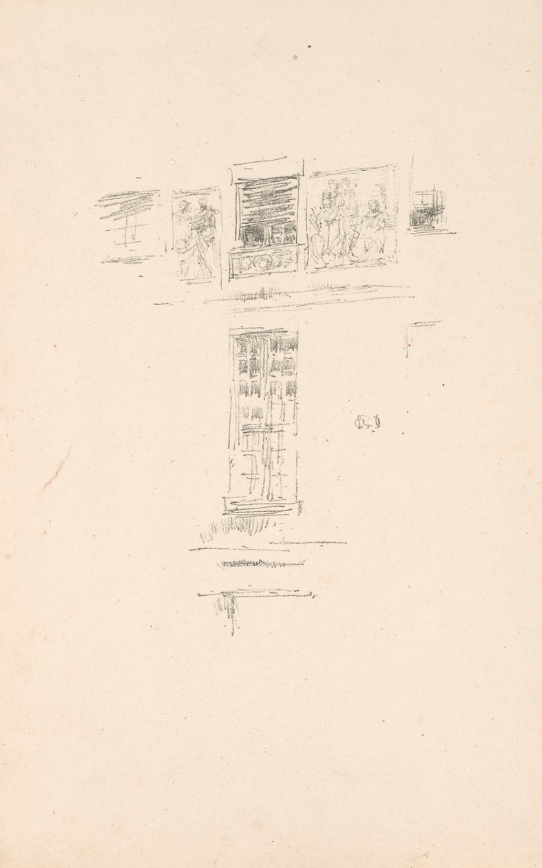 Hôtel Colbert, Fenster von James McNeill Whistler