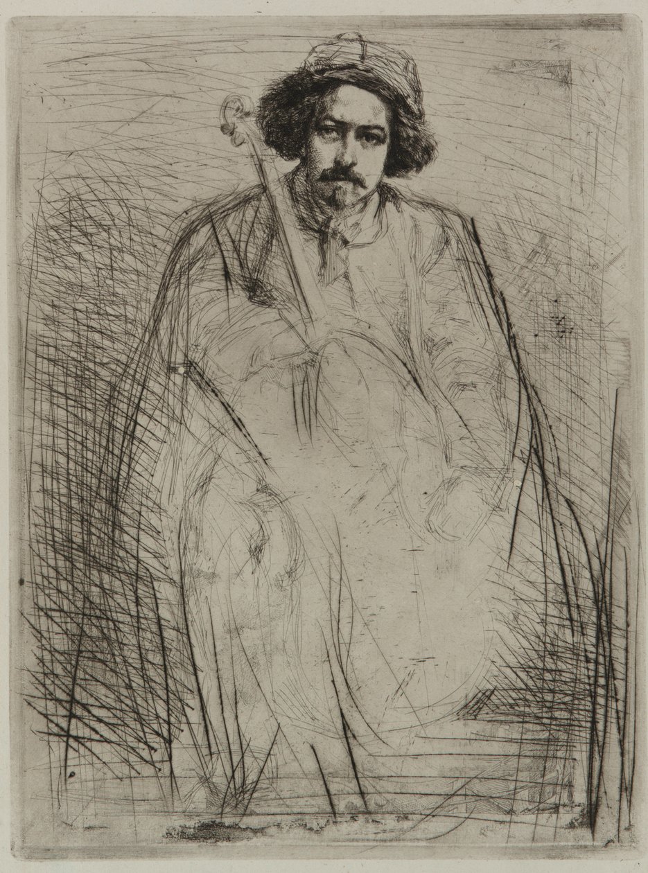 J. Becquet, Bildhauer von James Abbott McNeill Whistler