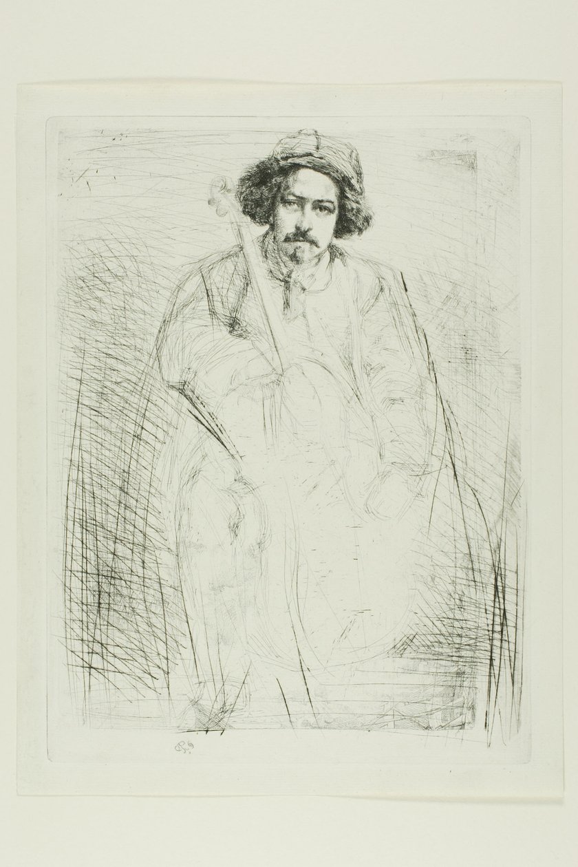 J. Becquet, Bildhauer von James Abbott McNeill Whistler