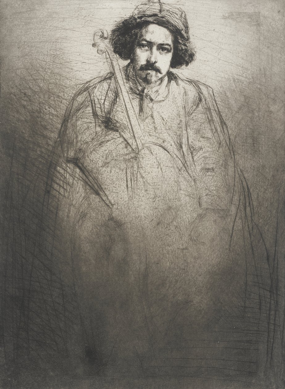 J. Becquet, Bildhauer von James McNeill Whistler