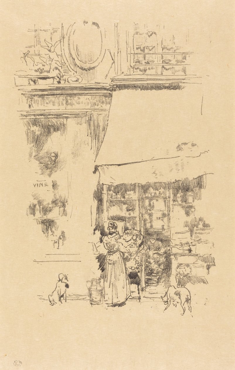 Die Obsthändlerin aus der Rue de Grenelle von James McNeill Whistler