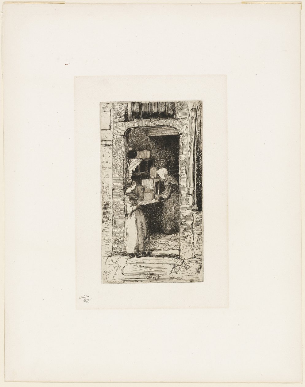 Die Senfverkäuferin von James Abbott McNeill Whistler