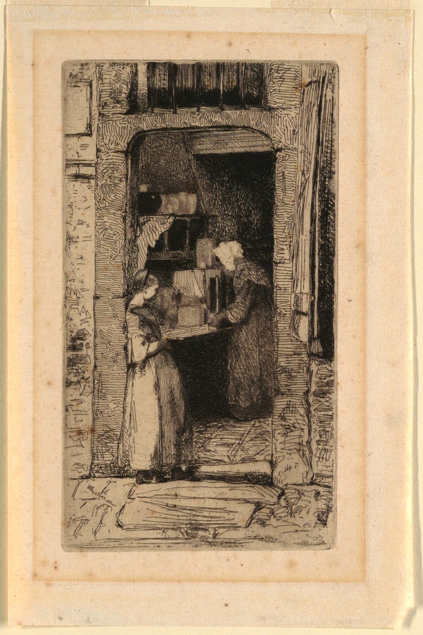 Die Senfverkäuferin von James Abbott McNeill Whistler