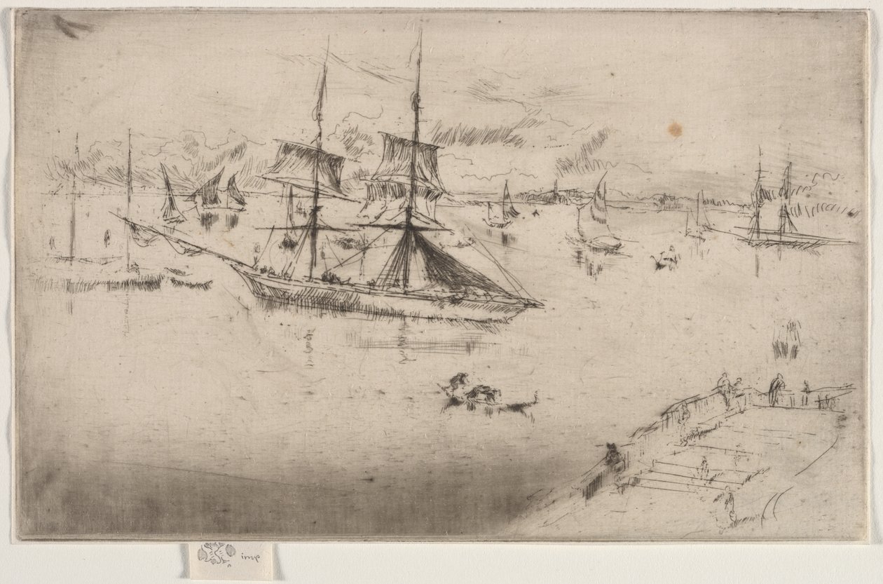 Lagune: Mittag von James McNeill Whistler