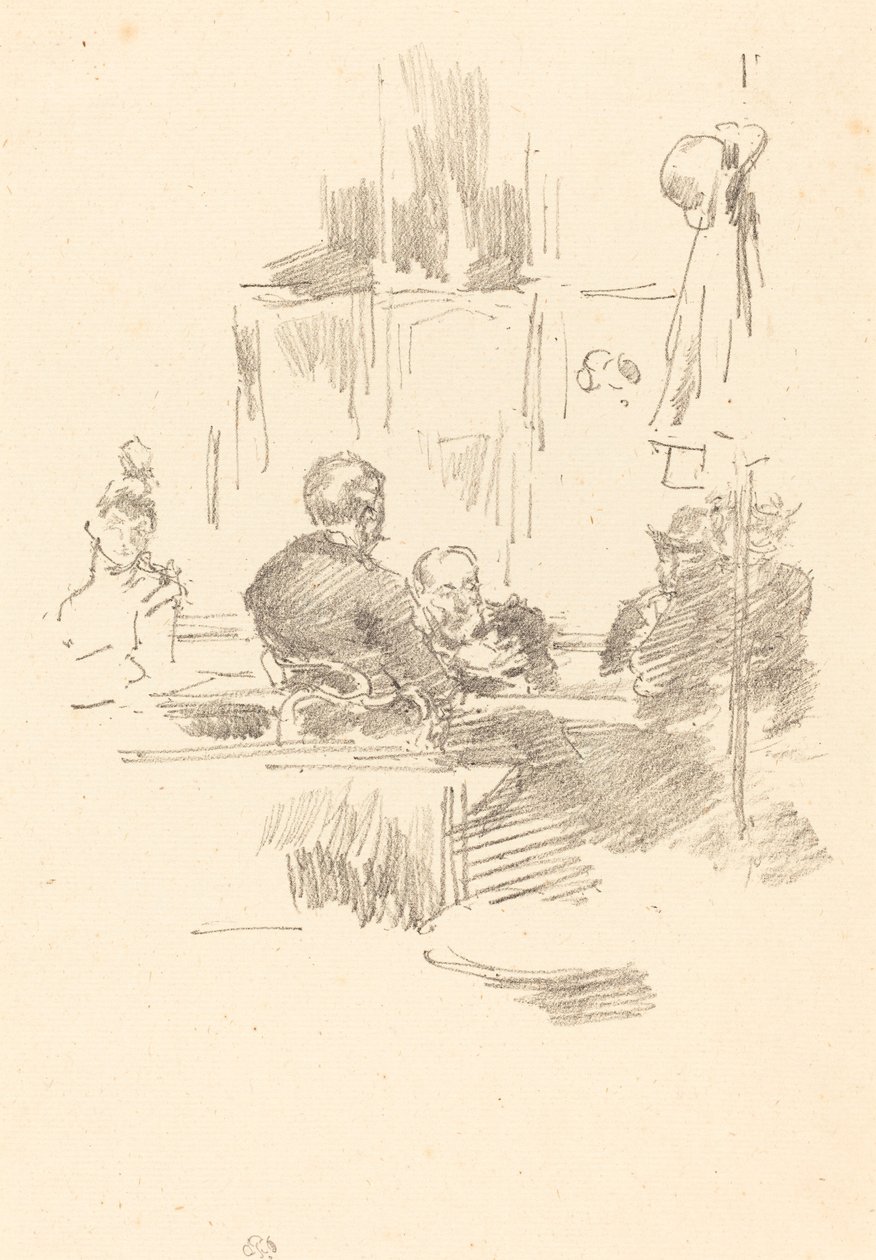 Spätes Piquet von James Abbott McNeill Whistler