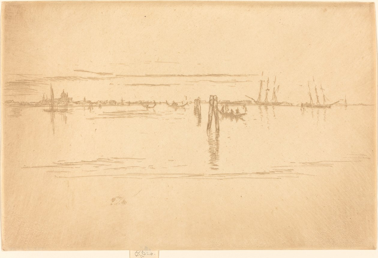 Lange Lagune von James Abbott McNeill Whistler