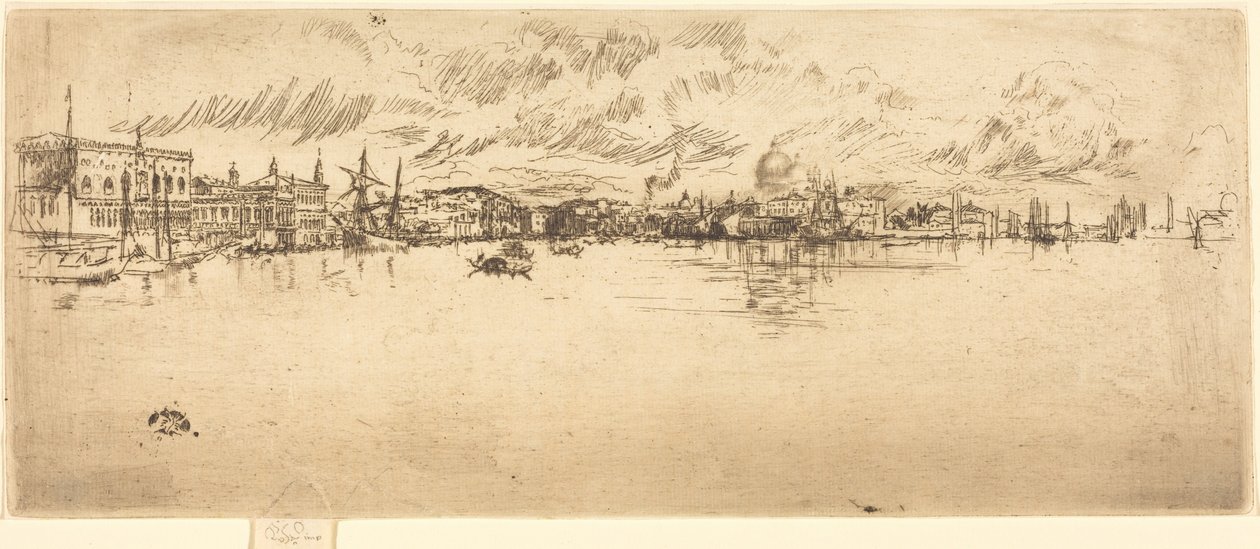 Langes Venedig von James McNeill Whistler