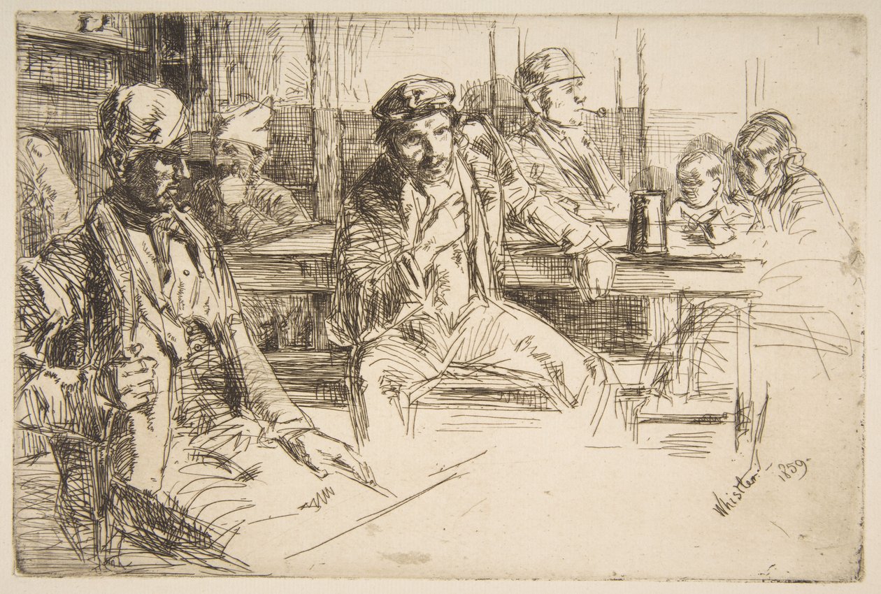 Hafenarbeiter von James McNeill Whistler
