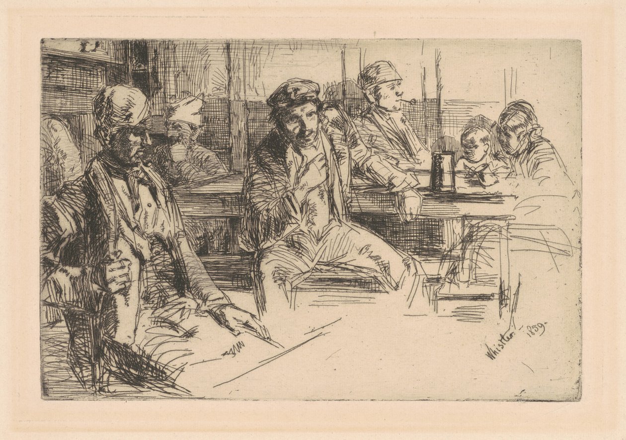 Hafenarbeiter von James McNeill Whistler