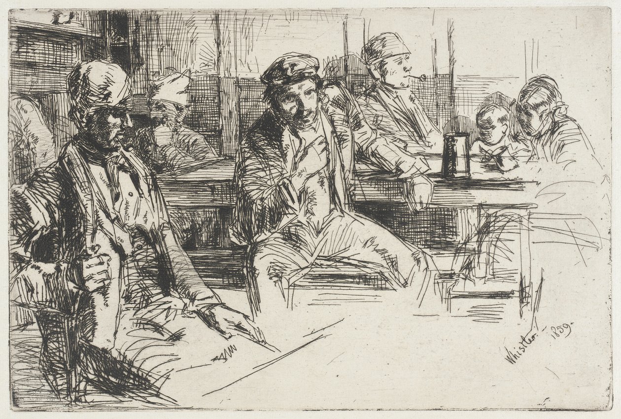 Hafenarbeiter von James McNeill Whistler