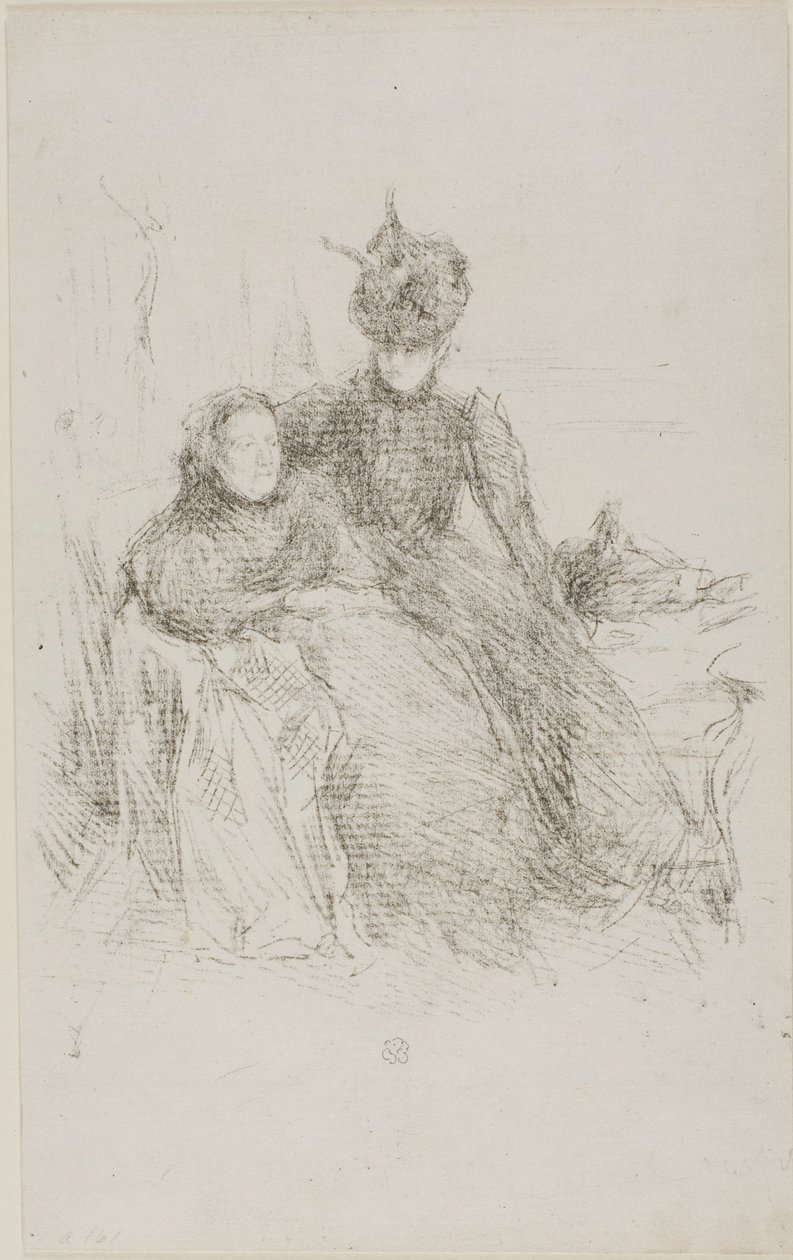Mutter und Tochter [La Mère Malade] von James McNeill Whistler