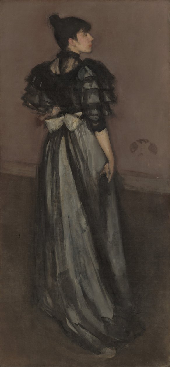 Perlmutt und Silber: Die Andalusierin von James McNeill Whistler