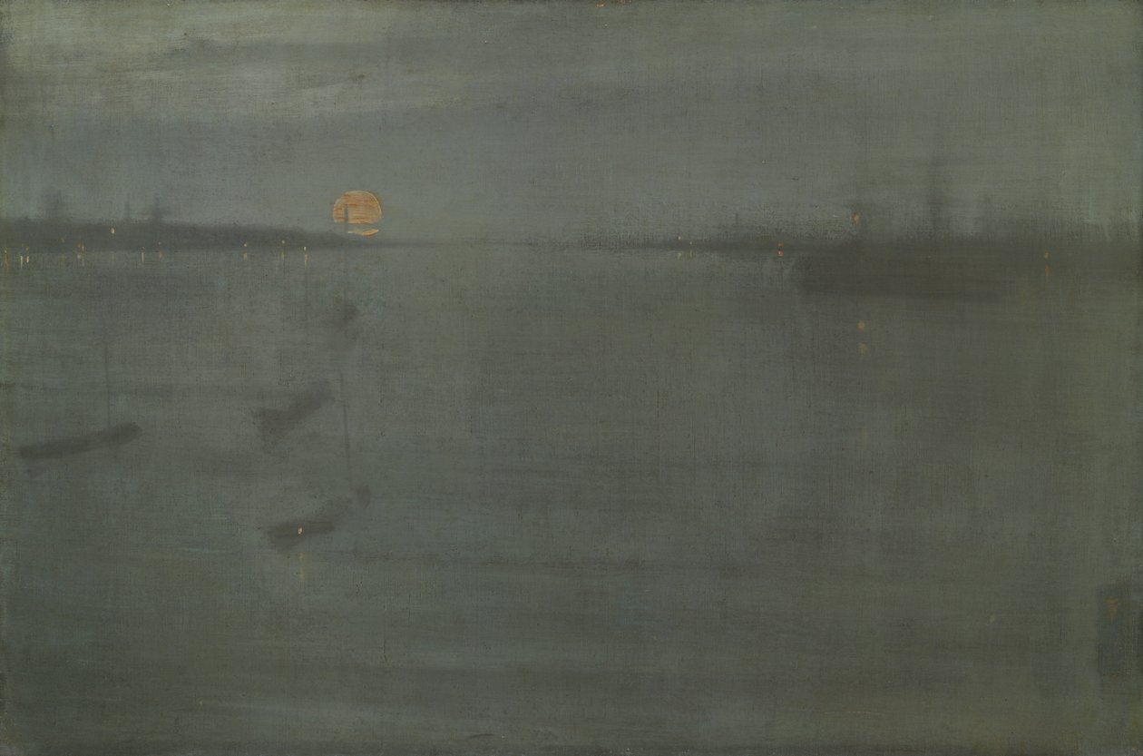 Nocturne: Blau und Gold—Southampton Water von James McNeill Whistler