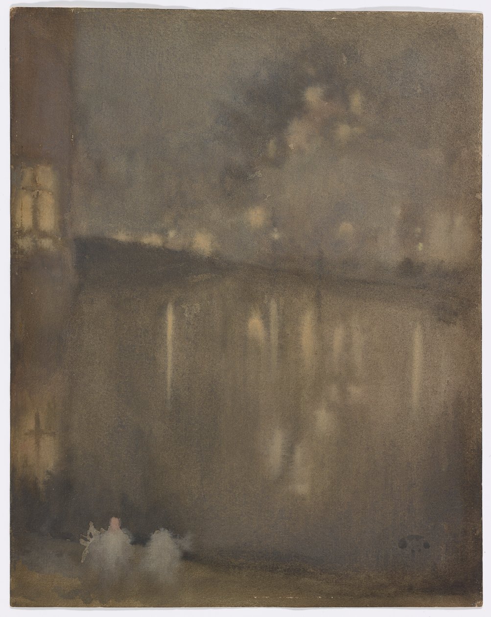 Nocturne: Grau und Gold – Kanal, Holland von James Abbott McNeill Whistler