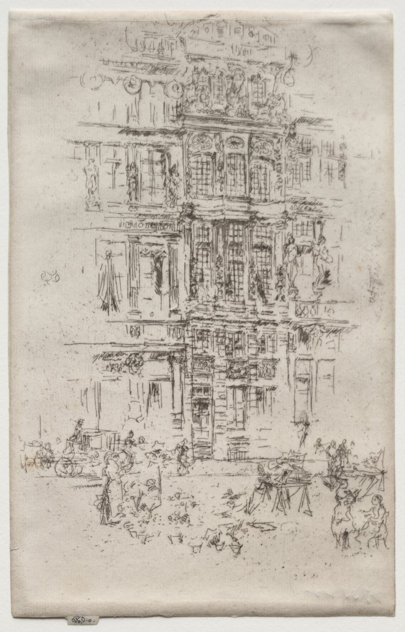 Paläste, Brüssel von James McNeill Whistler
