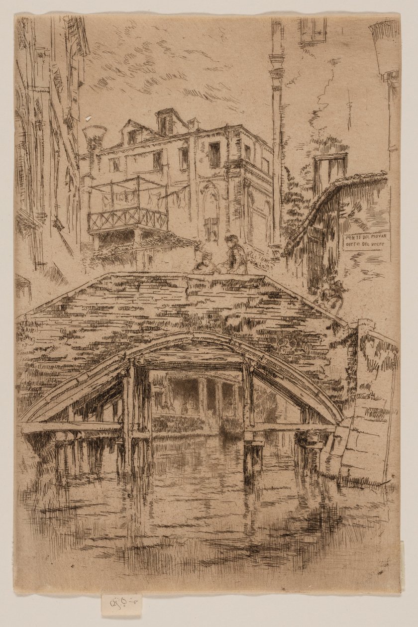 Ponte del Piovan von James Abbott McNeill Whistler