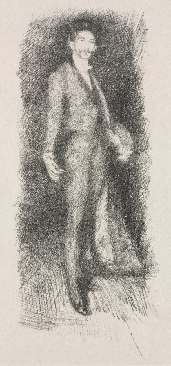 Porträt von Graf Robert de Montesquiou von James McNeill Whistler