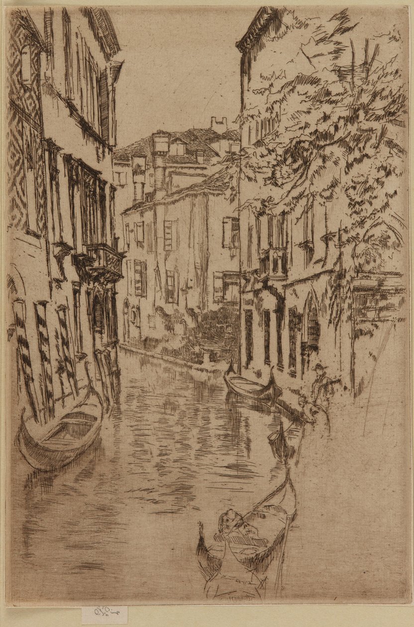 Ruhiger Kanal von James Abbott McNeill Whistler