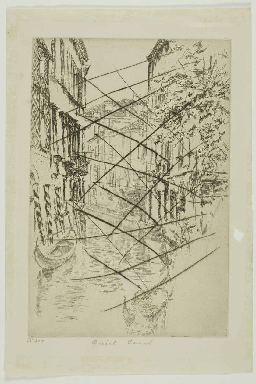 Ruhiger Kanal von James McNeill Whistler