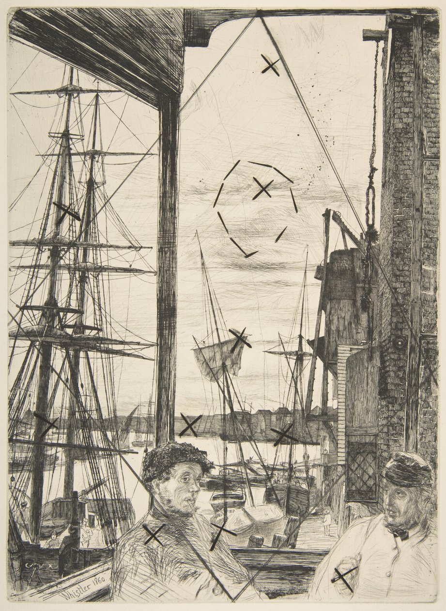 Rotherhithe (Wapping) von James McNeill Whistler