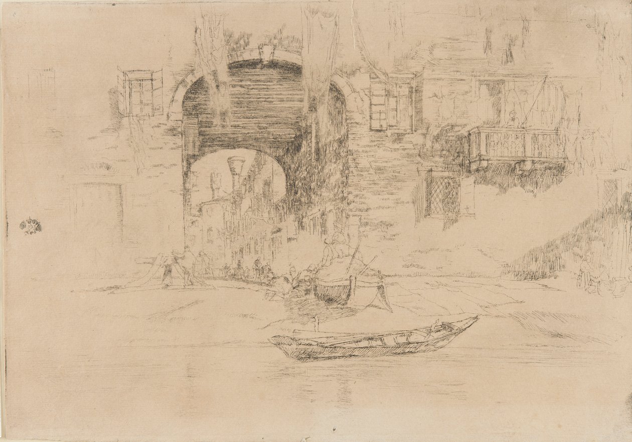 San Biagio von James Abbott McNeill Whistler
