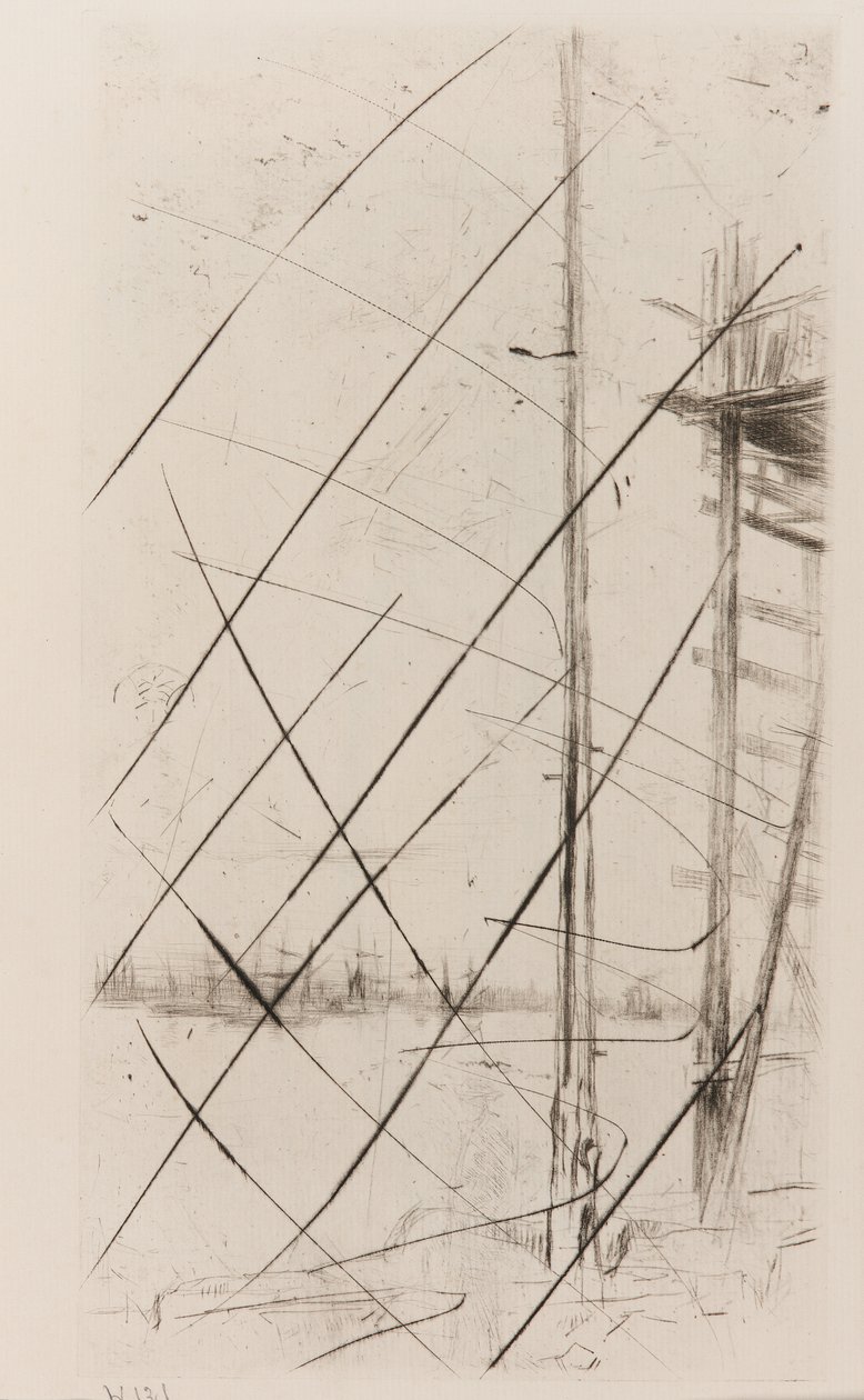 Werft der Schiffbauer, Liverpool von James Abbott McNeill Whistler