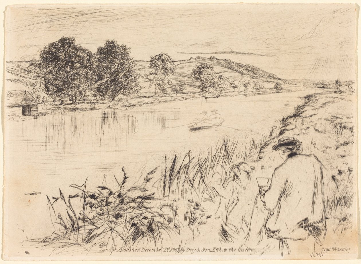 Skizzieren, Nr. 1 von James McNeill Whistler