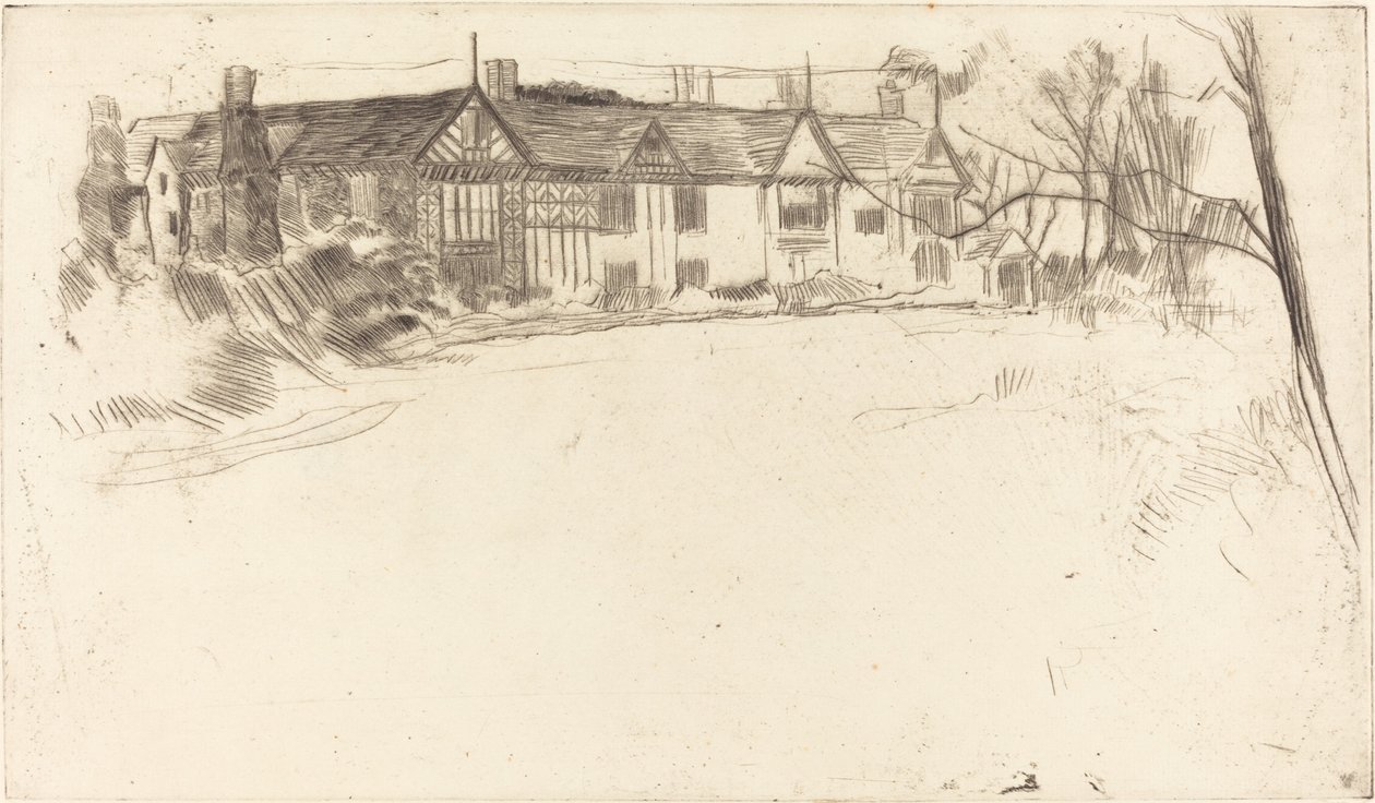 Speke Hall, Nr. 2 von James Abbott McNeill Whistler