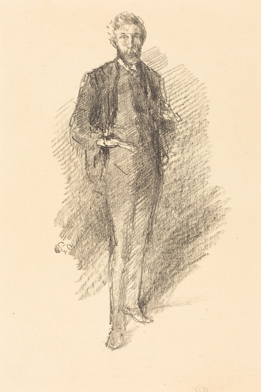 Studie: Joseph Pennell von James McNeill Whistler