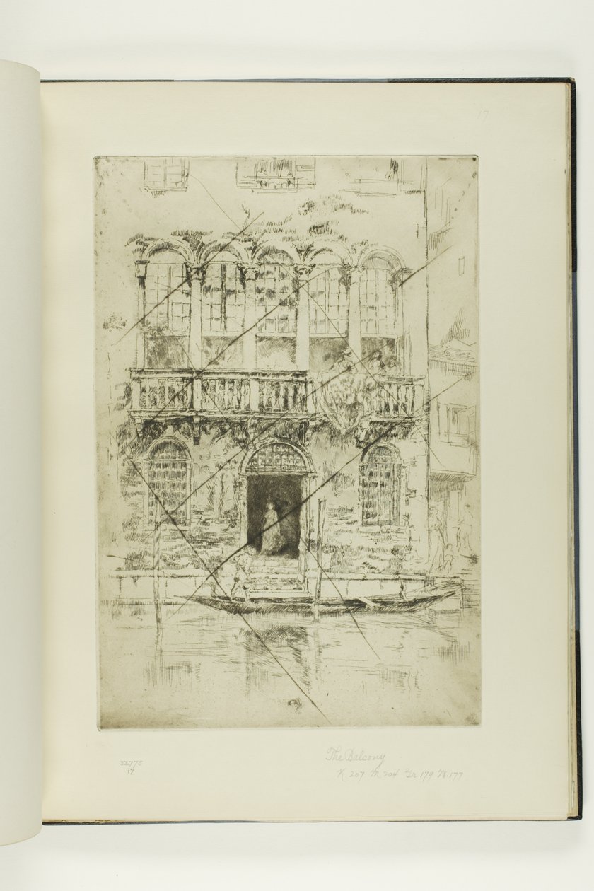 Der Balkon von James McNeill Whistler