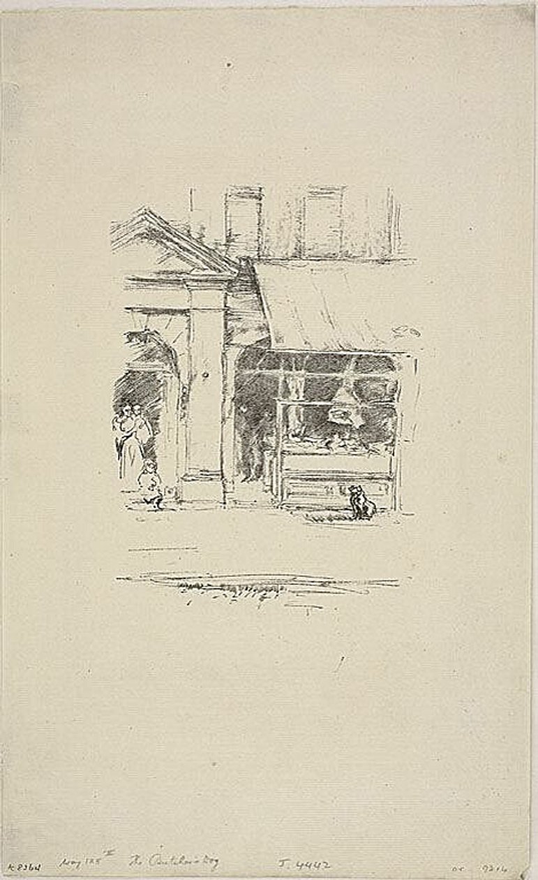 Der Metzgerhund von James McNeill Whistler