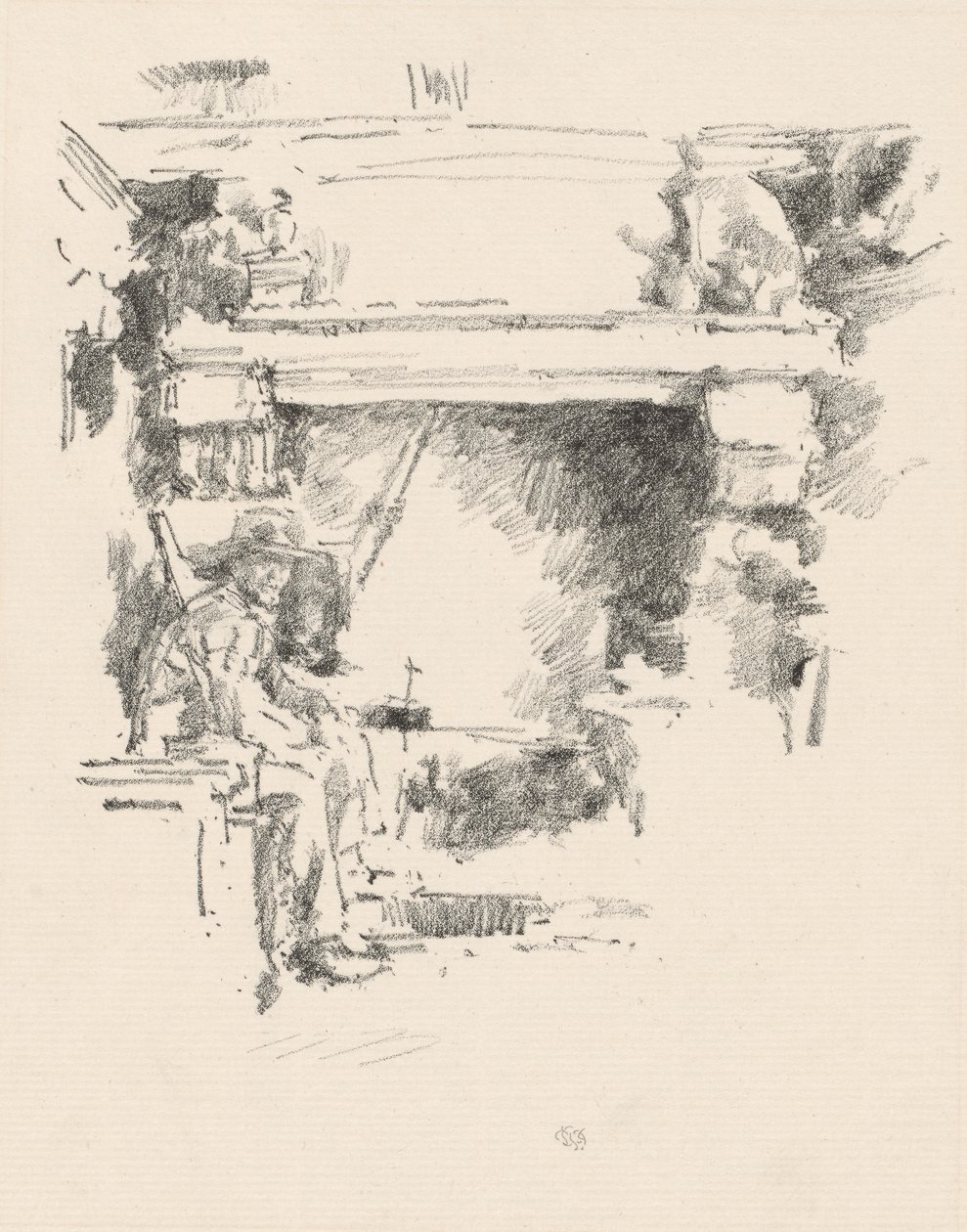 Der Kamin von James McNeill Whistler