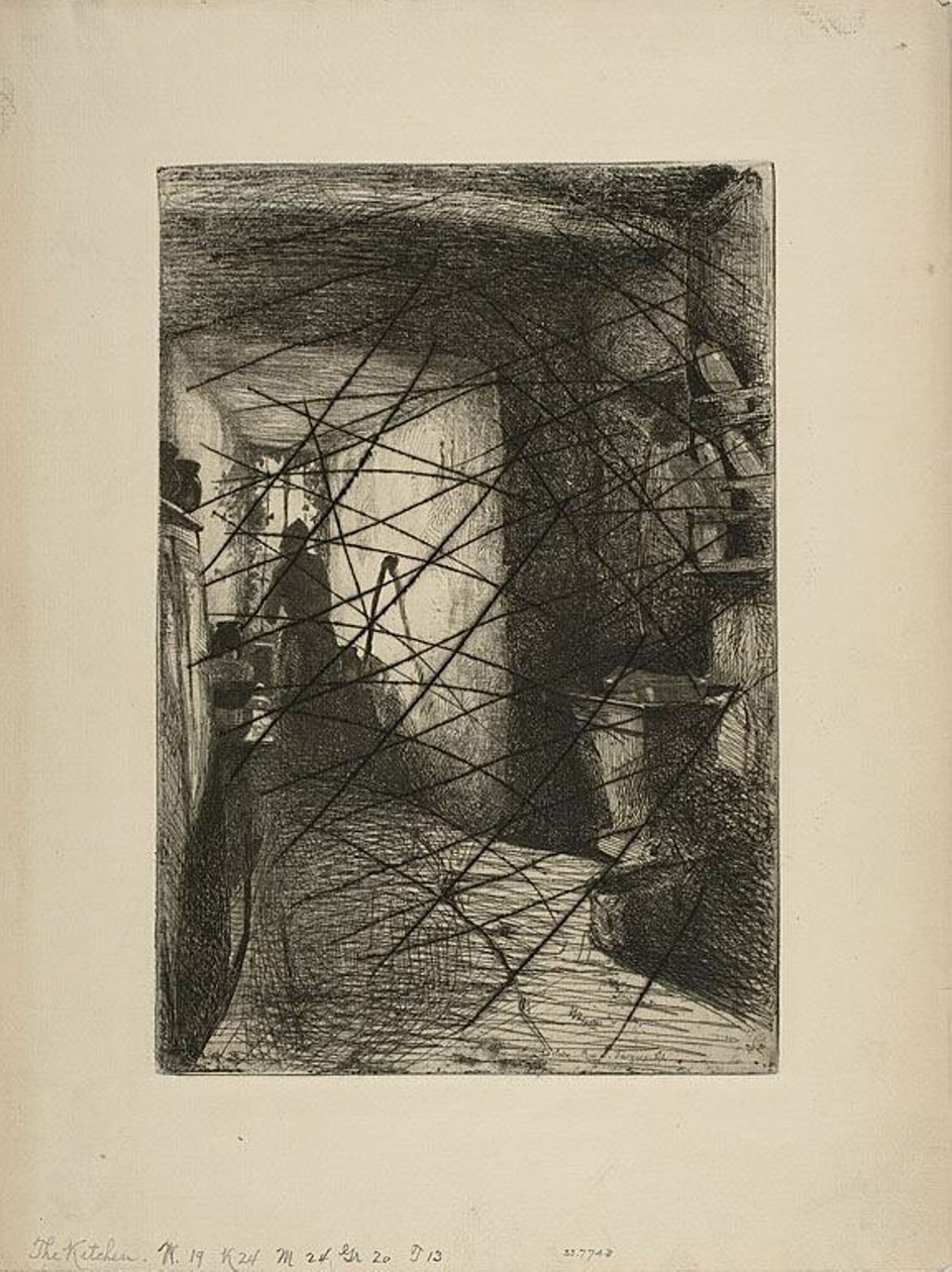 Die Küche von James Abbott McNeill Whistler