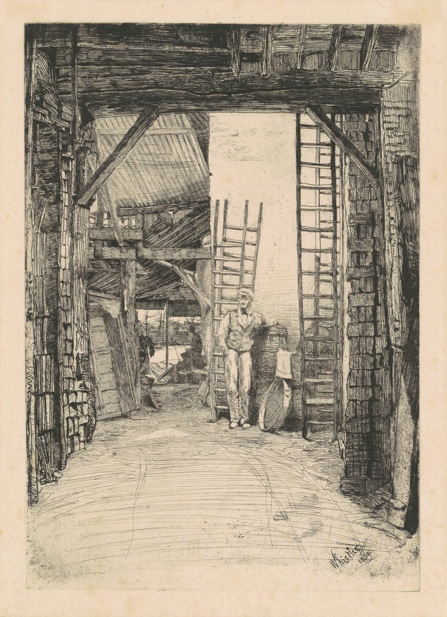 Der Kalkbrenner von James McNeill Whistler