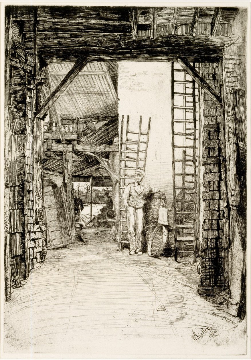 Der Kalkbrenner von James McNeill Whistler