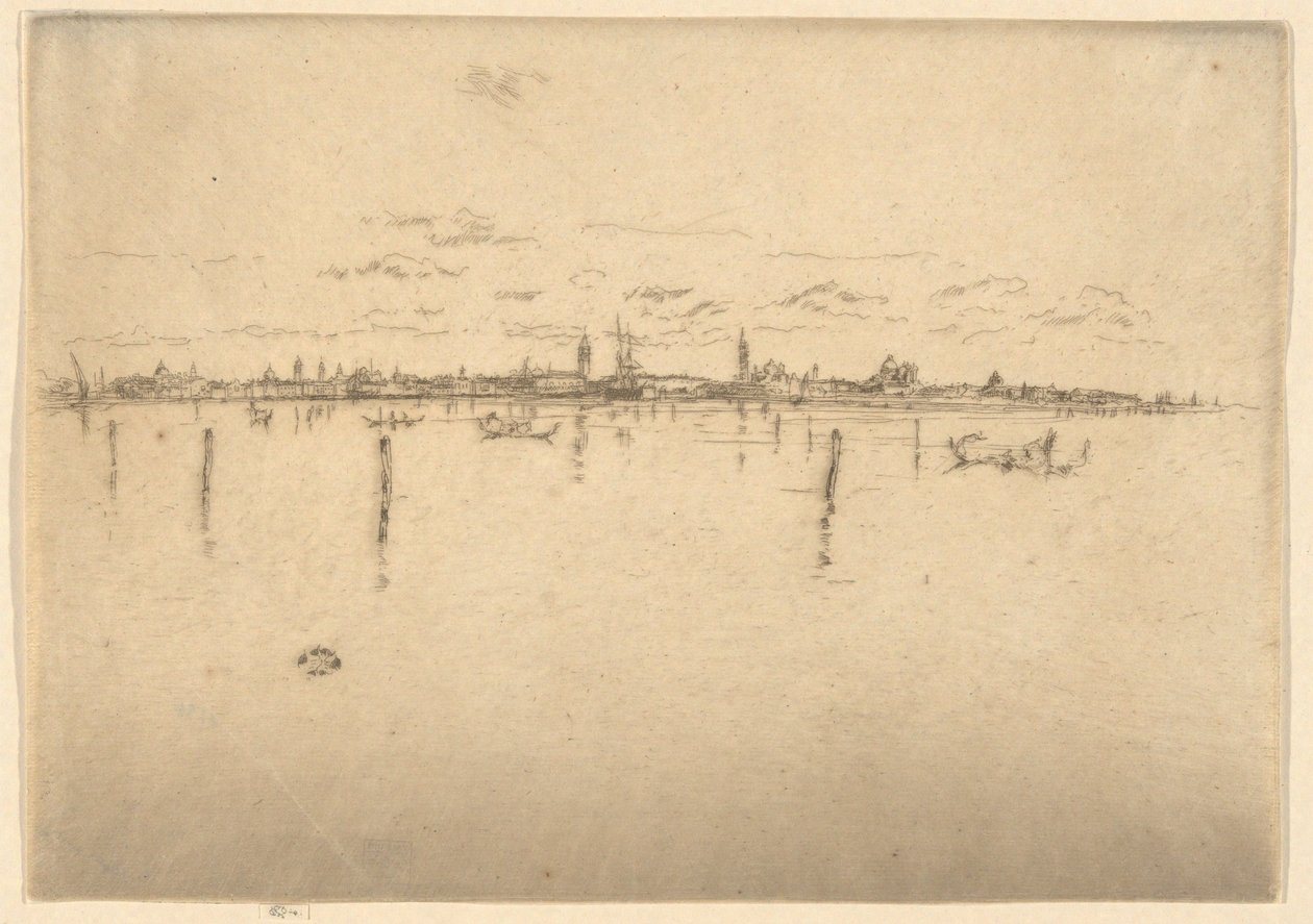 Das kleine Venedig, aus der ersten Venedig-Serie von James McNeill Whistler